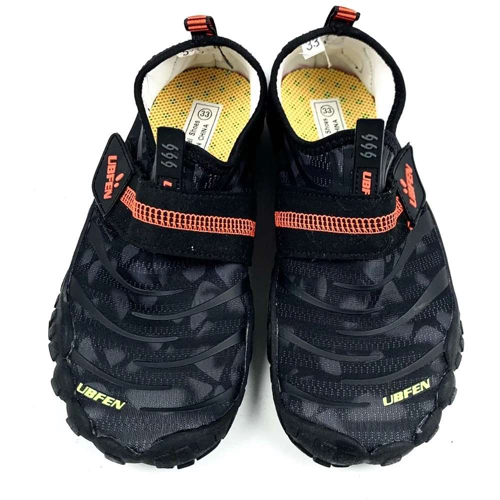Ubfen Kids Water Shoes Black/Gray Size 33